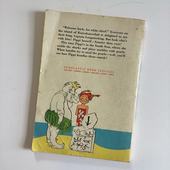 🛍️$5 Add-on🛍️ 1975 Pippi Longstocking book - Picture 4 of 5